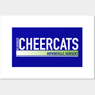 Bluegrass Cheercats - Athletic Design Posters and Art